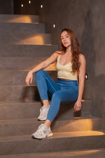 Cargar imagen en el visor de la Galería, Legging Alina azul

