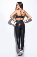Cargar imagen en el visor de la Galería, LEGGINS CHINTZADO NEGRO
